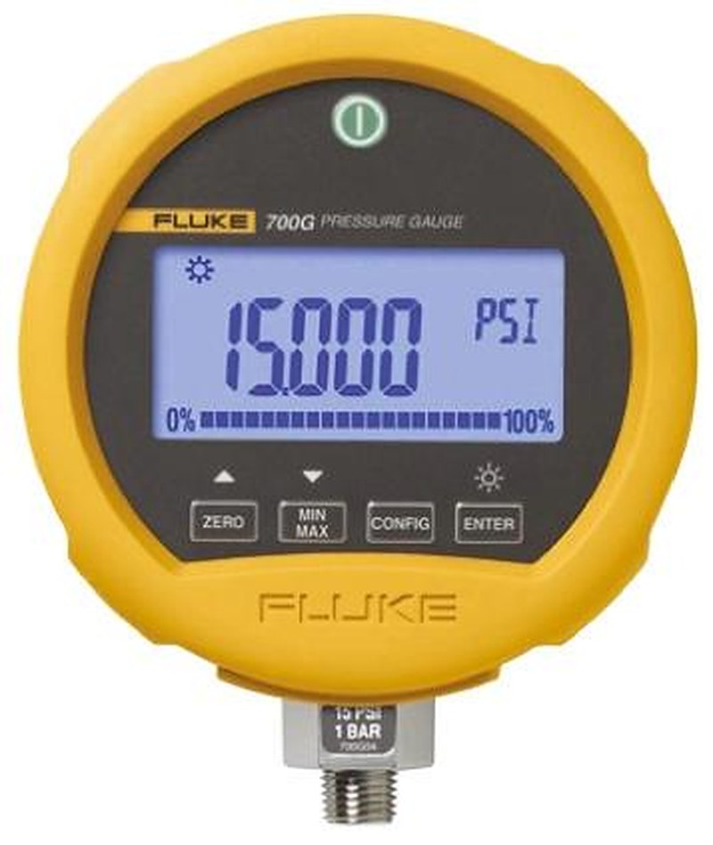 Fluke G 1/4 RS232 Pressure Gauge, 114 mm, 2 bar, RSCAL