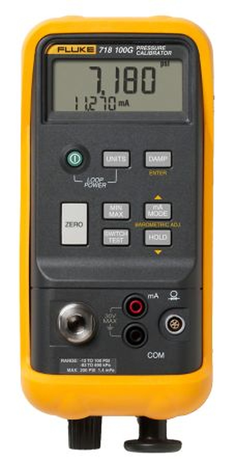 Fluke 718 -850 mbar to 7 bar Pressure Calibrator, RSCAL
