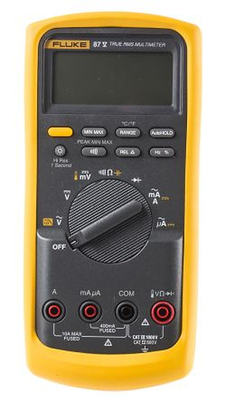 Fluke 87V 87V Digital Digital Multimeter True RMS, 10 A, 10 A, 1000 V