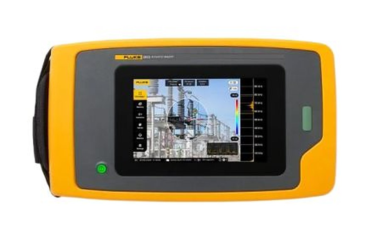Fluke II915 Ultrasonic Leak Detector Capacitive Touch Display Display, 7 in Display