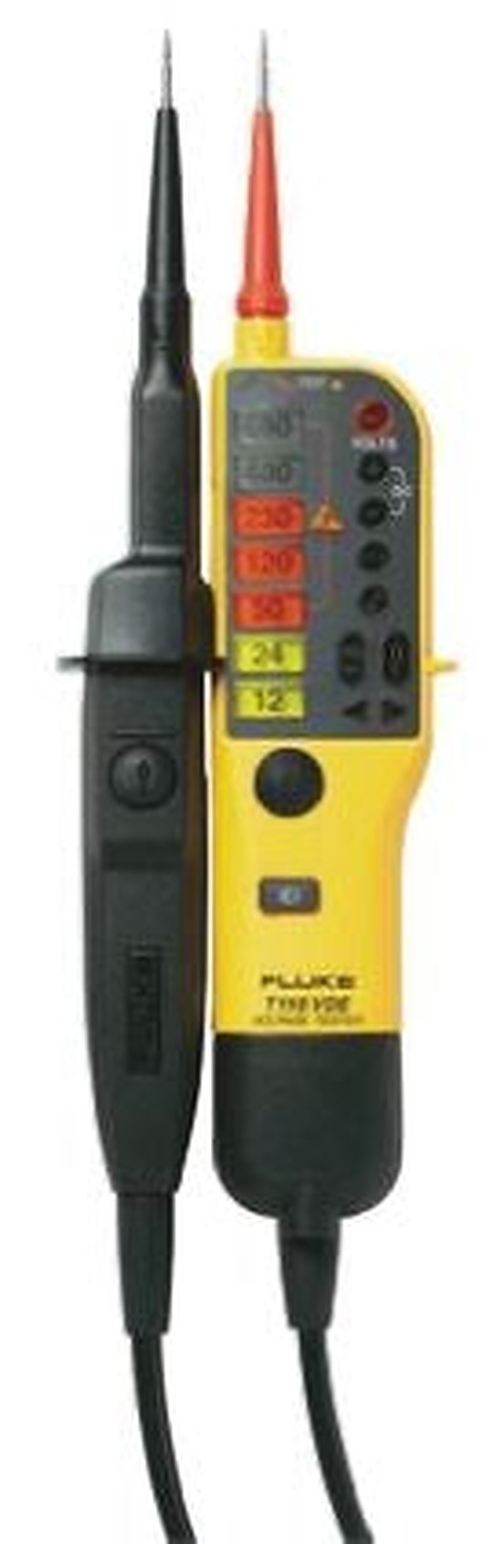 Fluke T110, Digital Voltage Tester, 690V ac/dc Continuity Check, Battery Powered CAT IV, CAT III, FLUKE T110