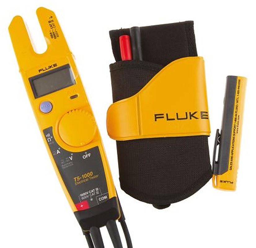 Fluke T5-1000 + 1AC-II Multifunction Tester, UKAS