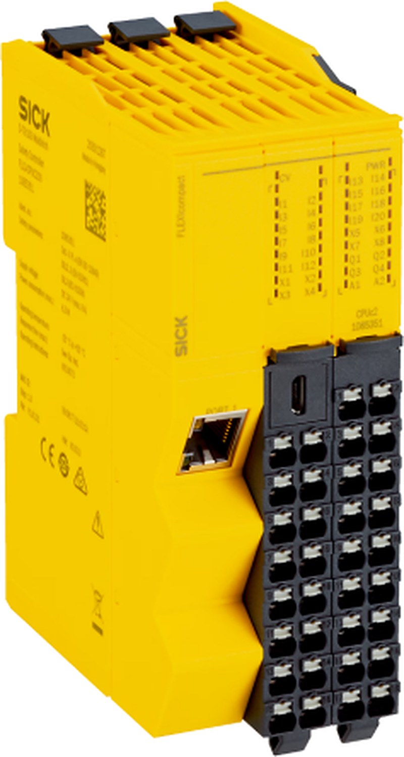 SICK FLX Series Safety Controller, 20 Inputs, 4 Outputs, 24V