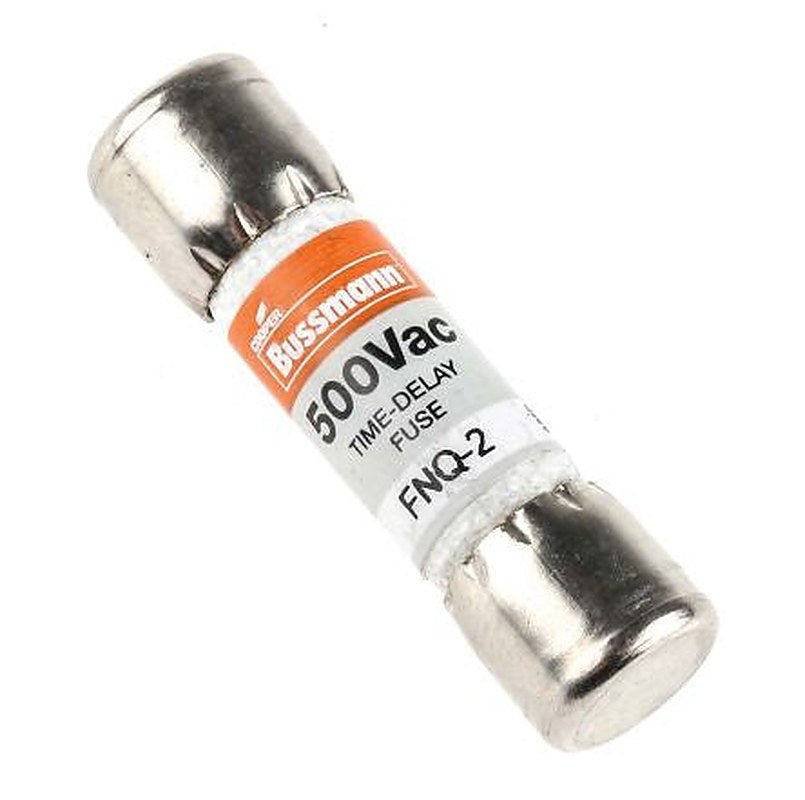 Eaton 2A T Nickel Plated Bronze Cartridge Fuse, 10 x 38 mm