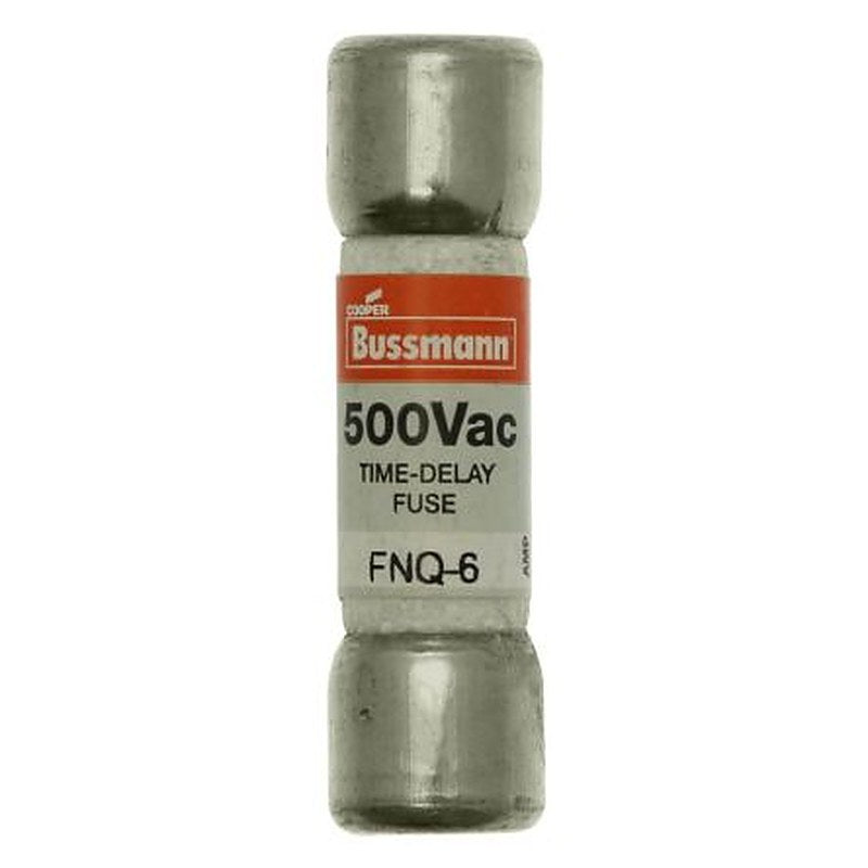 Eaton 6A Cartridge Fuse, 1.5 x 0.41 in