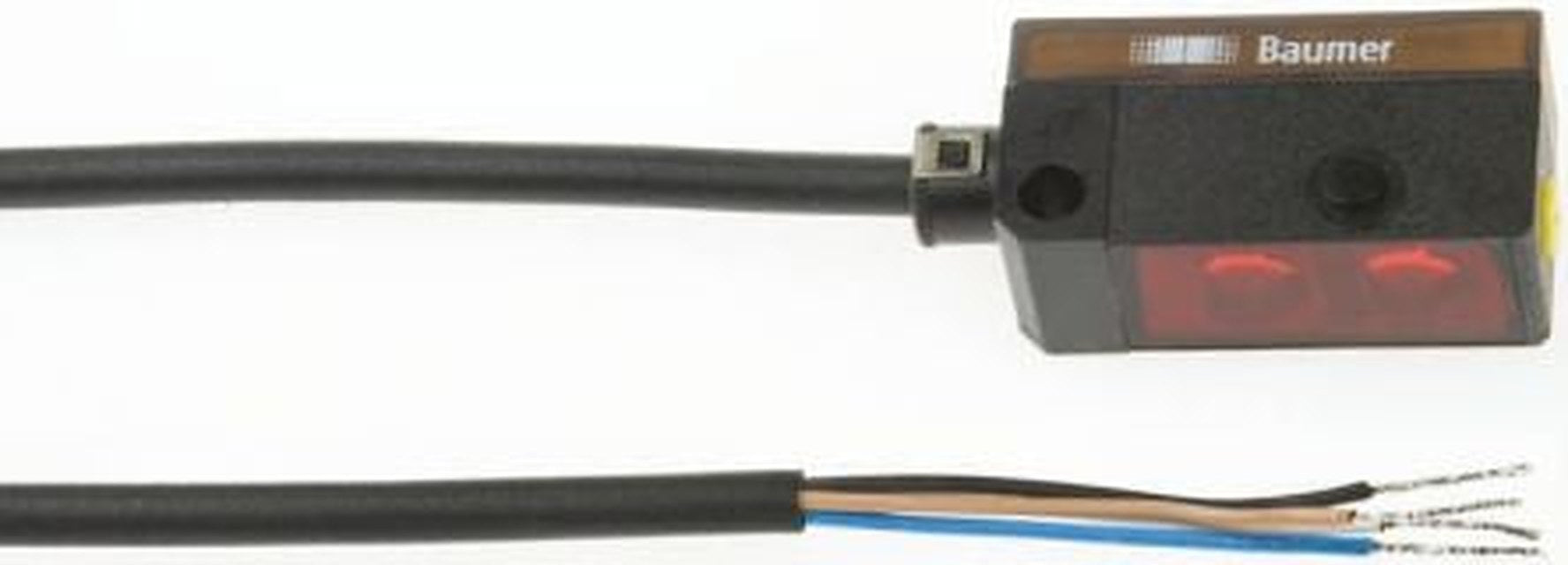 Baumer Retroreflective Photoelectric Sensor, Block Sensor