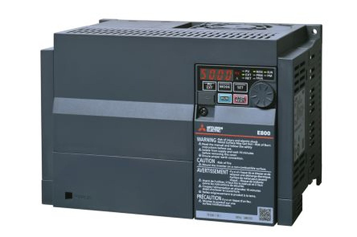 Mitsubishi Electric Inverter Module, 5.5 kW, 3 Phase, FR-E800 Series 480V 11.2 A