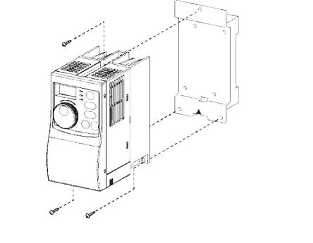 Mitsubishi Electric Mounting Kit FR Series Mounting Kit for Use with FR-S500 Series