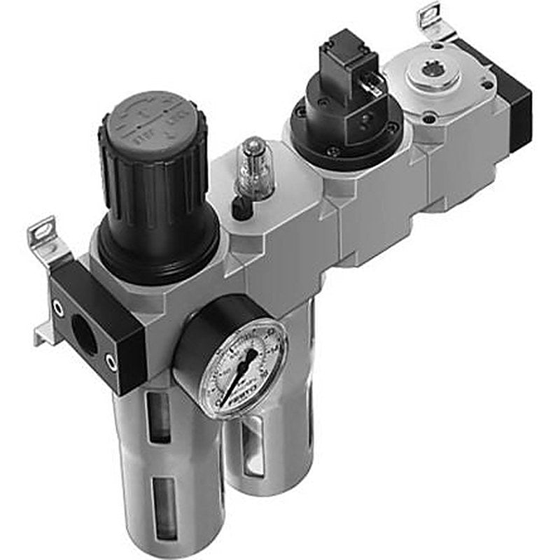 Festo G 1/2 Filter Regulator, 40 μm, 1/2 in G, Manual, 16 bar, 185835
