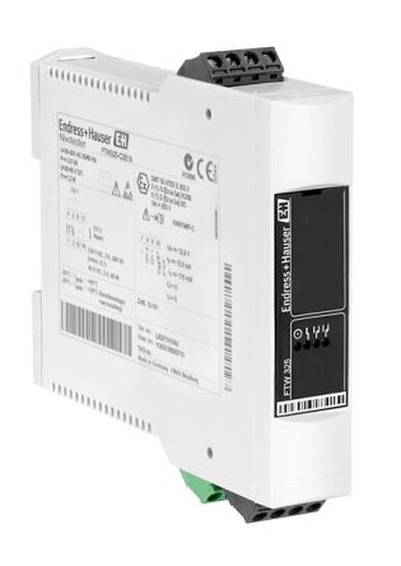 Endress+Hauser Nivotester FTW325 Series Capacitance Level Sensor, DIN Rail, ATEX-Rated, Housing Polycarbonate