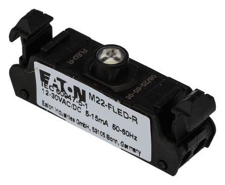 Eaton RMQ Titan M22 Series Light Block, 12V ac/dc, 30 V ac/dc, Red Light