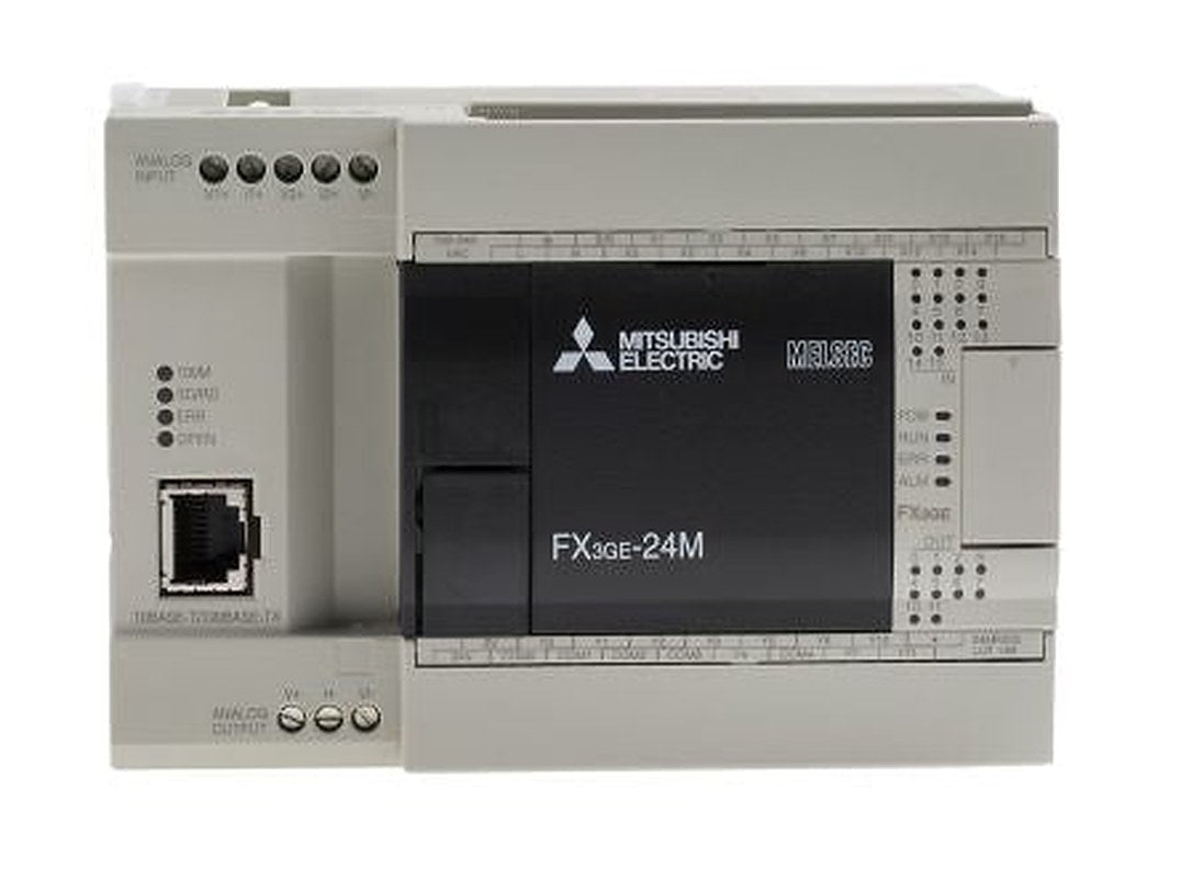 Mitsubishi Electric FX3GE Series PLC CPU, Relay Output, 14-Input, DC Input
