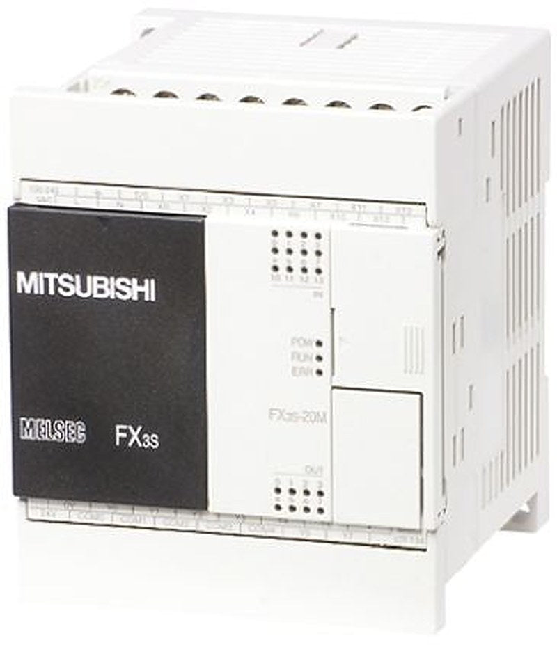 Mitsubishi Electric FX3S Series PLC CPU, Relay Output, 12-Input, DC Input