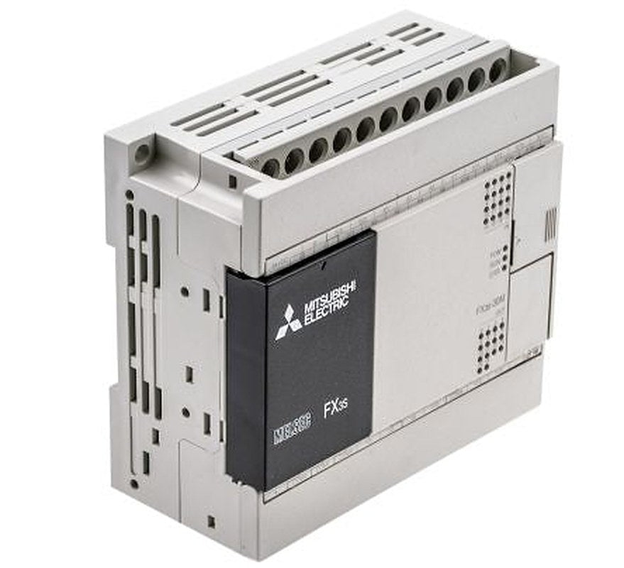 Mitsubishi Electric FX3S Series PLC CPU, Relay Output, 16-Input, Sink Input