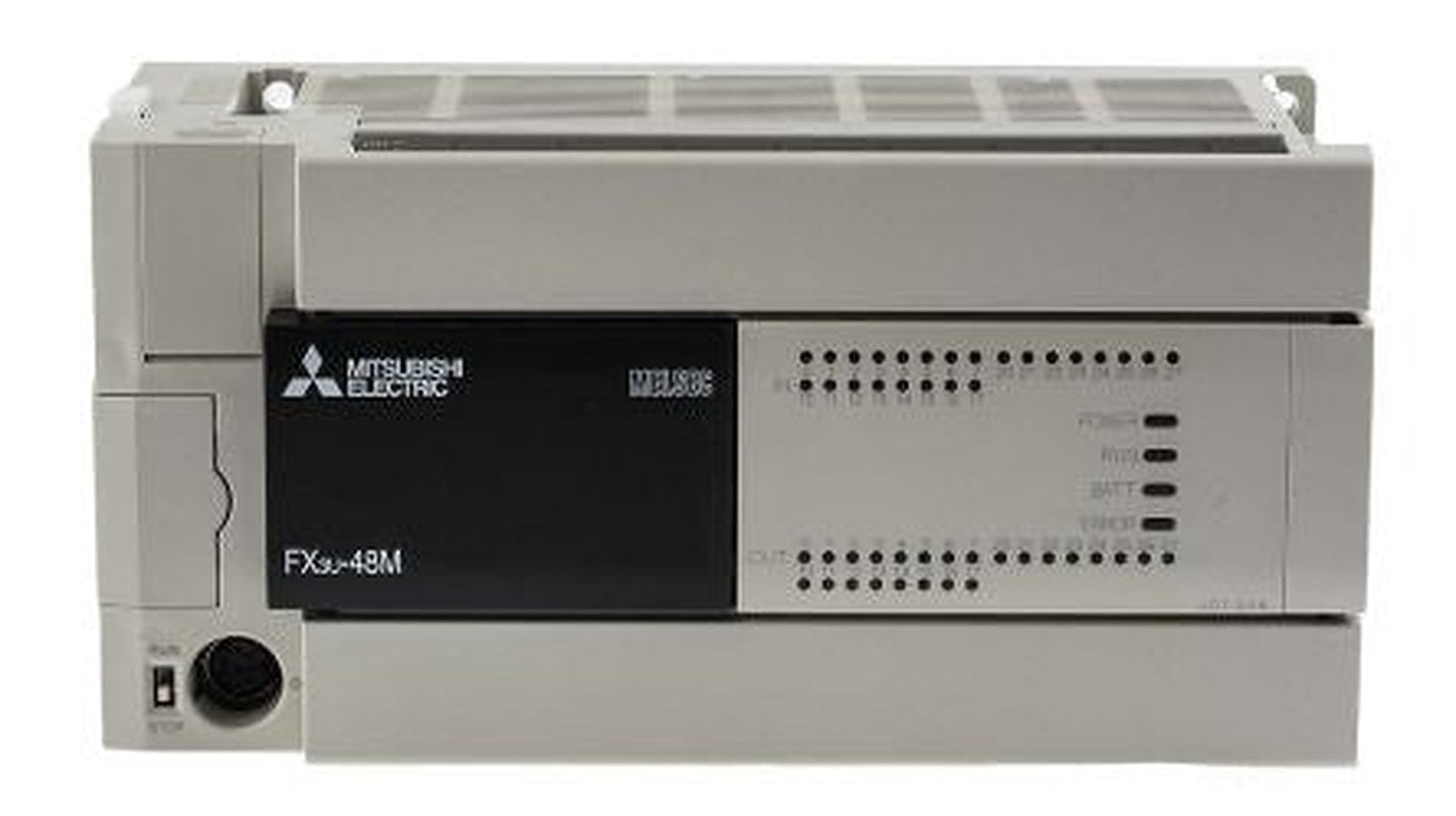 Mitsubishi Electric FX3U Series Logic Module, Relay Output, 24-Input, Sink Input