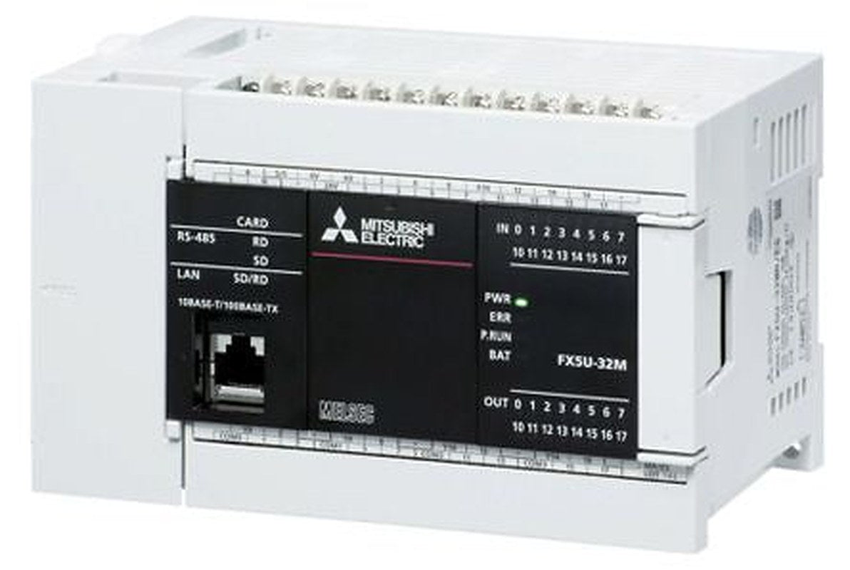 Mitsubishi Electric MELSEC iQ-F Series PLC CPU, Analogue Output, 16-Input, Analogue Input