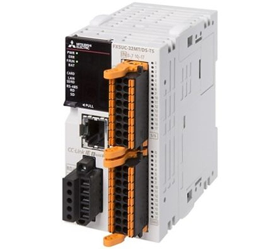 Mitsubishi Electric FX5 Series PLC CPU, Transistor Output, 20-Input, 24 V dc Input