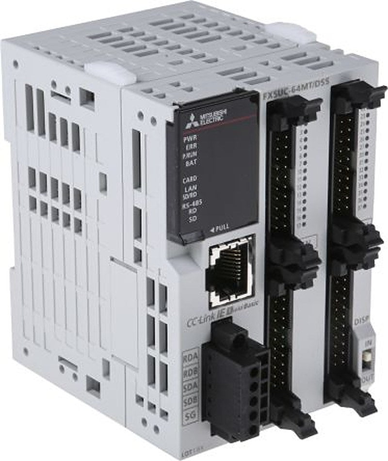Mitsubishi Electric MELSEC iQ-F Series PLC CPU, Analogue Output, 32-Input, Analogue Input