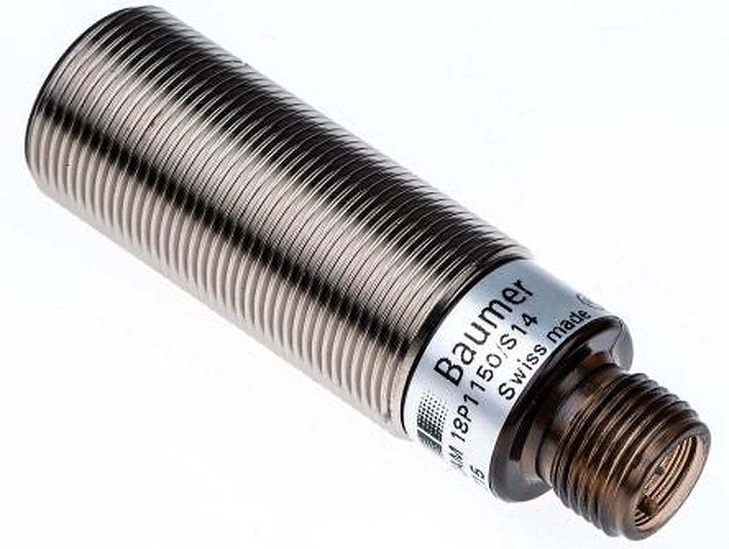 Baumer Diffuse Photoelectric Sensor, Barrel Sensor