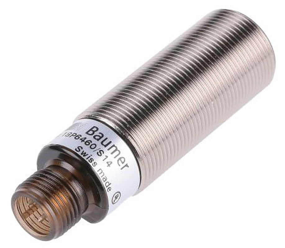 Baumer Diffuse Photoelectric Sensor, Barrel Sensor