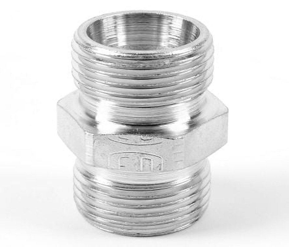 Parker G10L71 Hydraulic Fitting Male, 90 °, Stainless Steel, 10 mm Hose ID