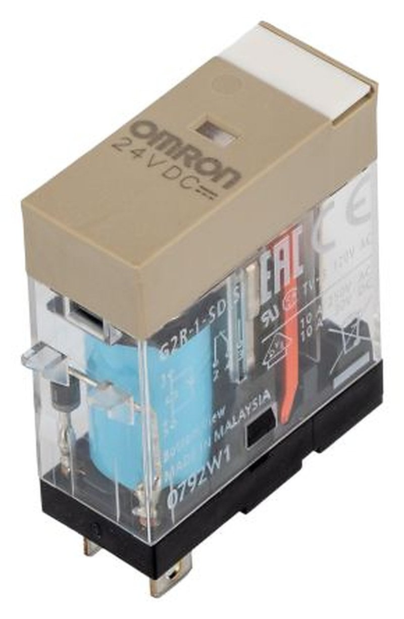Omron Relay, 24V dc Coil, 10A Switching Current, SPDT