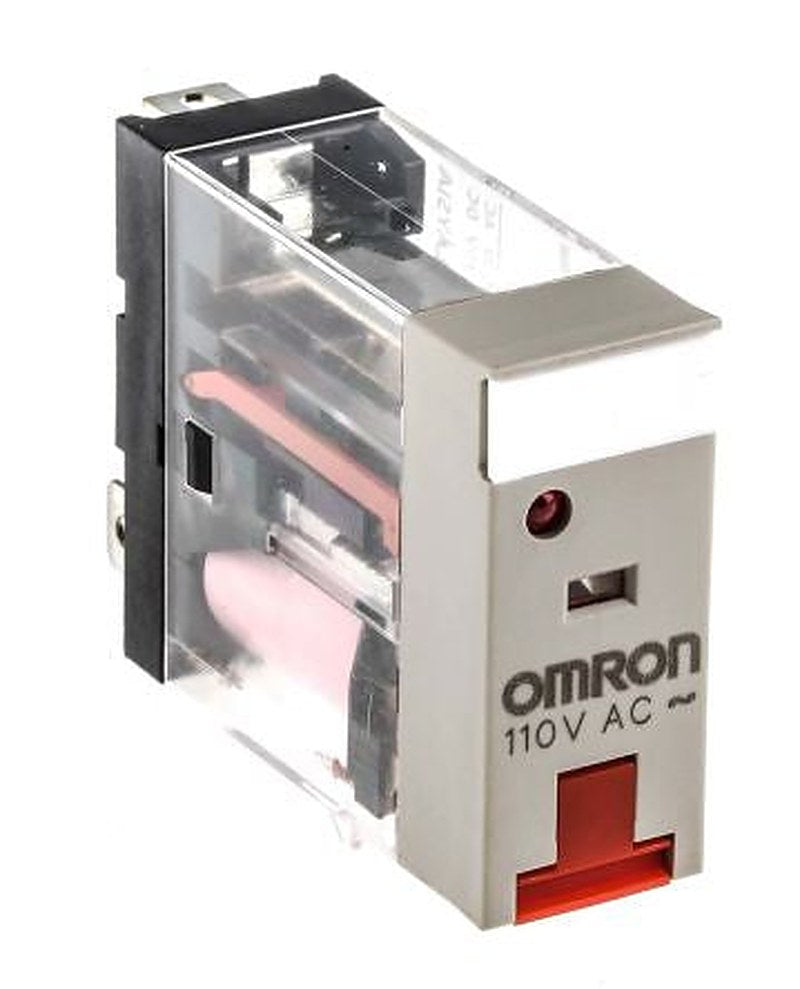 Omron PCB Non-Latching Relay, 110V ac Coil, 10A Switching Current, SPDT