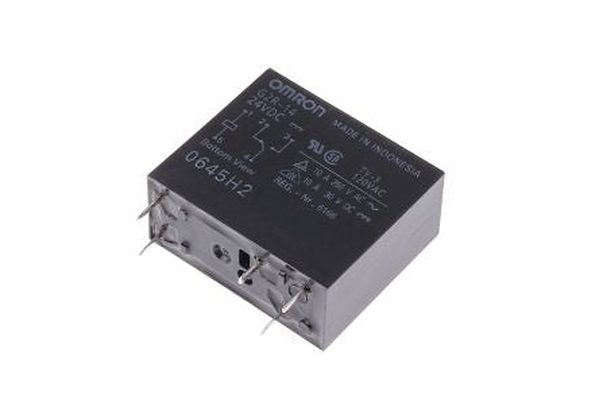 Omron PCB Power Relay, 24V dc Coil, 10A Switching Current, SPDT