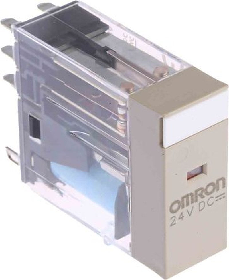 Omron PCB Power Relay, 24V dc Coil, 5A Switching Current, DPDT