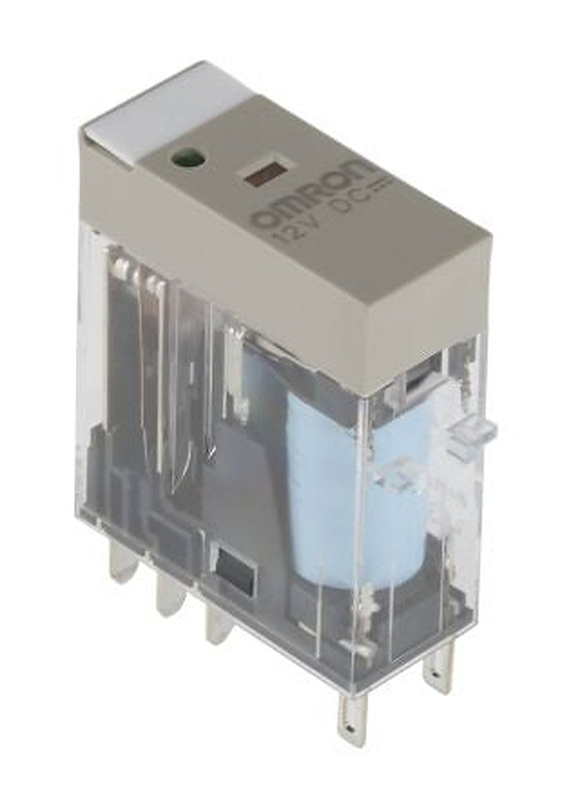 Omron Power Relay, 12V dc Coil, 5A Switching Current, DPDT