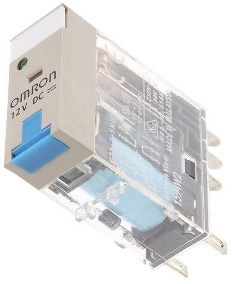 Omron PCB Non-Latching Relay, 12V dc Coil, 5A Switching Current, DPDT