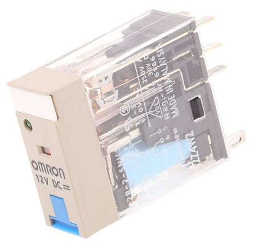 Omron Power Relay, 12V dc Coil, 5A Switching Current, DPDT