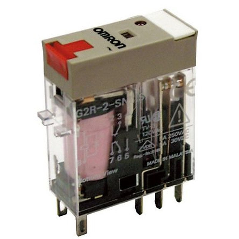 Omron Non-Latching Relay, 230V ac Coil, 5A Switching Current, DPDT