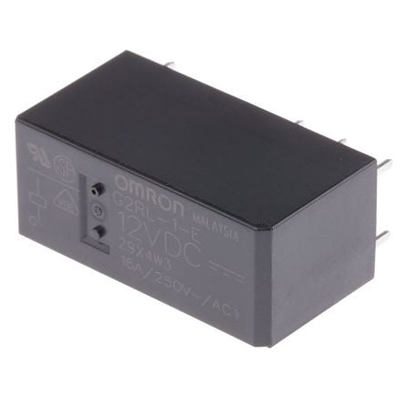 Omron PCB Power Relay, 12V dc Coil, 16A Switching Current, SPDT