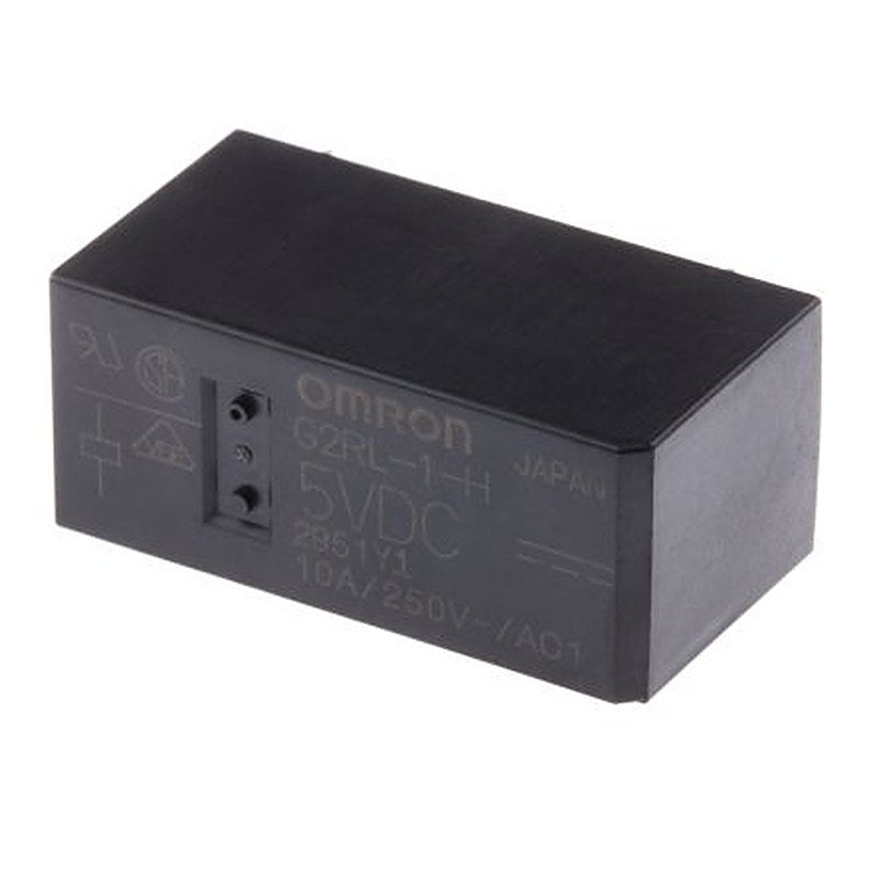 Omron PCB Power Relay, 5V dc Coil, 12A Switching Current, SPDT