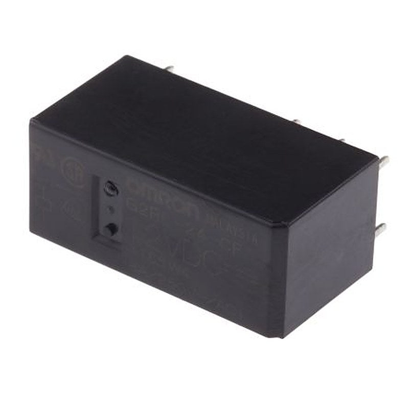 Omron PCB Power Relay, 12V dc Coil, 8A Switching Current, DPDT