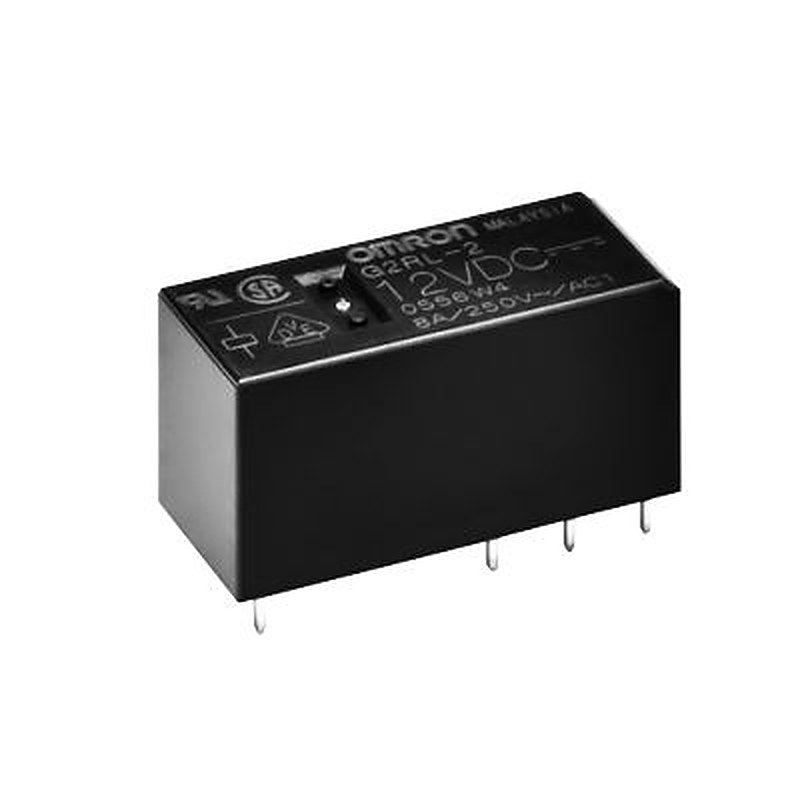 Omron PCB Non-Latching Relay, 12V dc Coil, 8A Switching Current, DPST