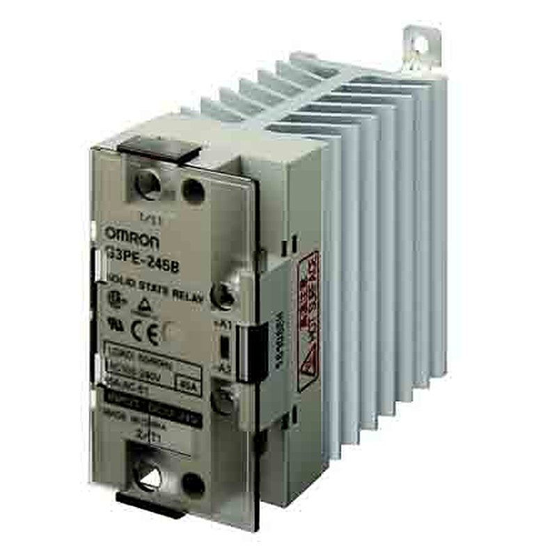 Omron G3PE Series Solid State Relay, 35 A Load, DIN Rail, Screw Mount, 480 V ac Load, 24V Control