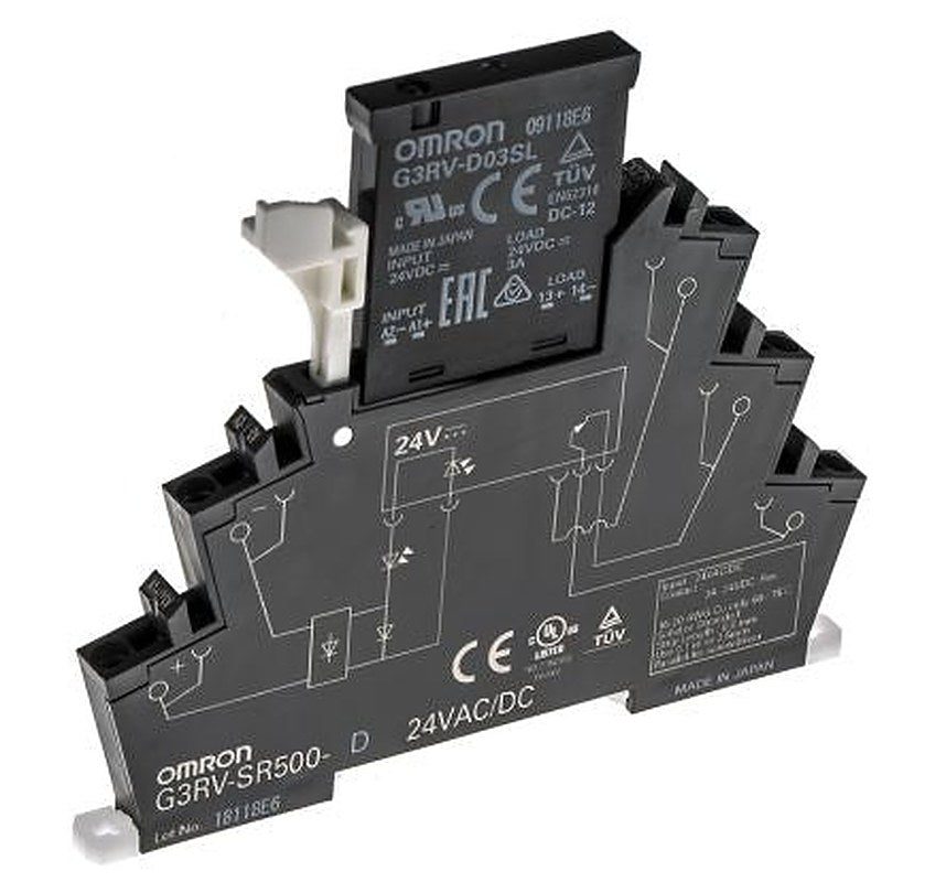 Omron G3RV-SR Solid State Interface Relay 440V ac Push-in