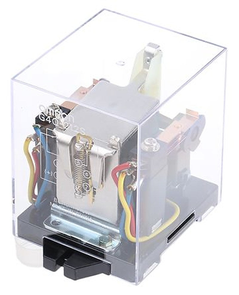 Omron Power Relay, 24V ac Coil, 5A Switching Current, DPDT