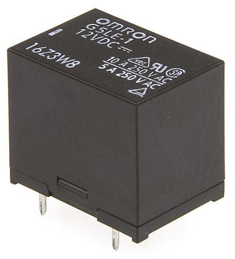 Omron PCB Power Relay, 12V dc Coil, 10A Switching Current, SPDT