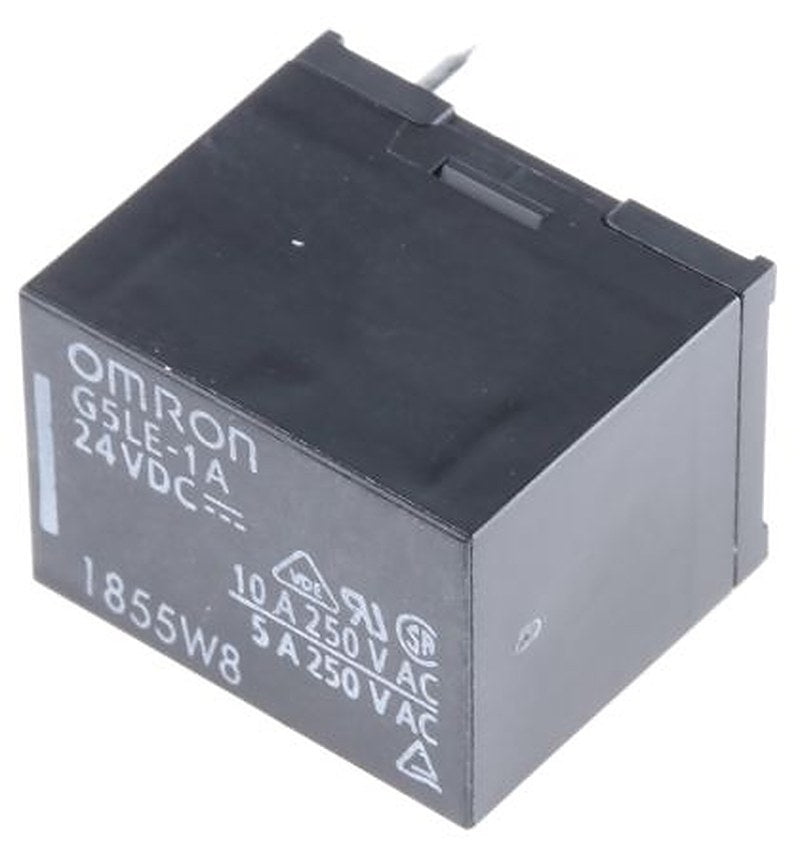 Omron PCB Power Relay, 24V dc Coil, 10A Switching Current, SPST