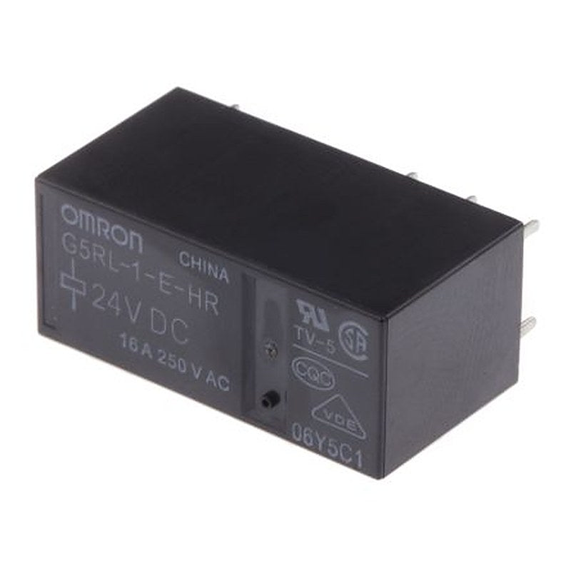 Omron PCB Power Relay, 24V dc Coil, 16A Switching Current, SPDT