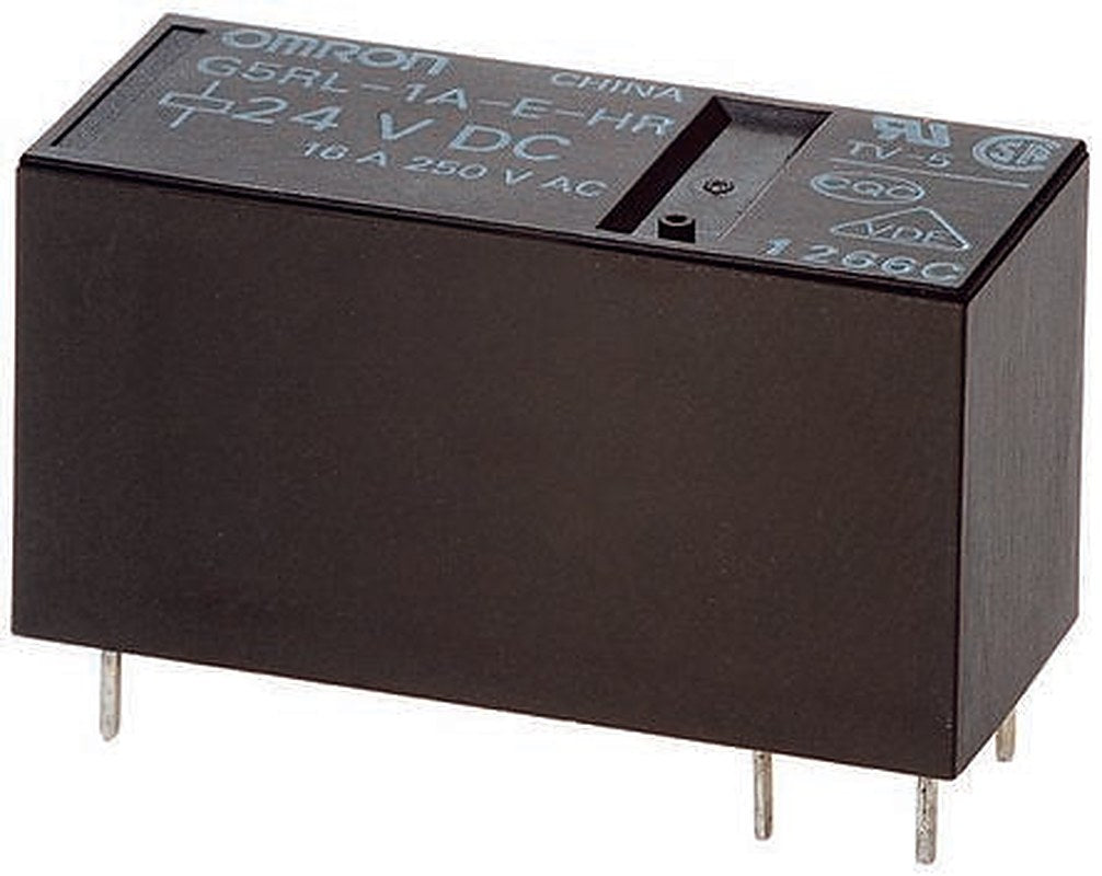 Omron PCB Power Relay, 5V dc Coil, 16A Switching Current, SPDT