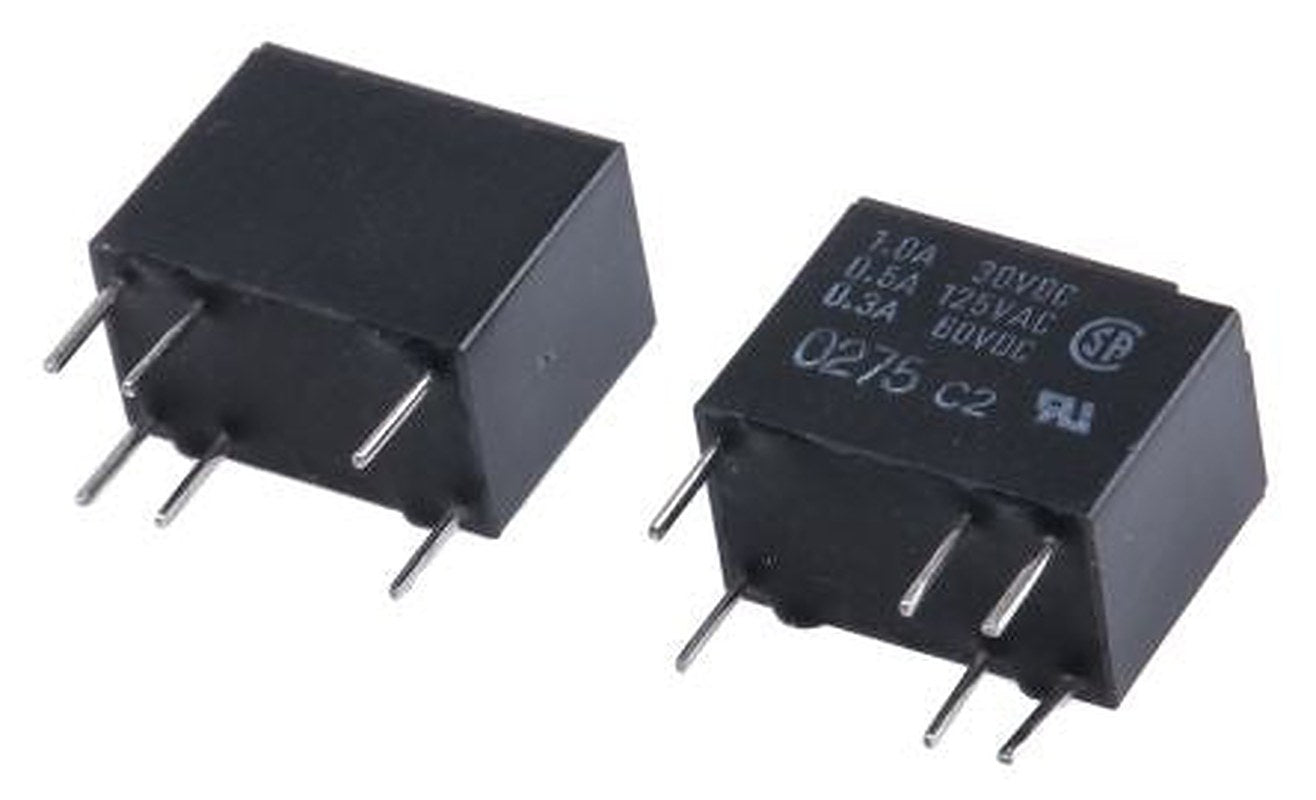 Omron PCB Signal Relay, 6V dc Coil, 2A, SPDT