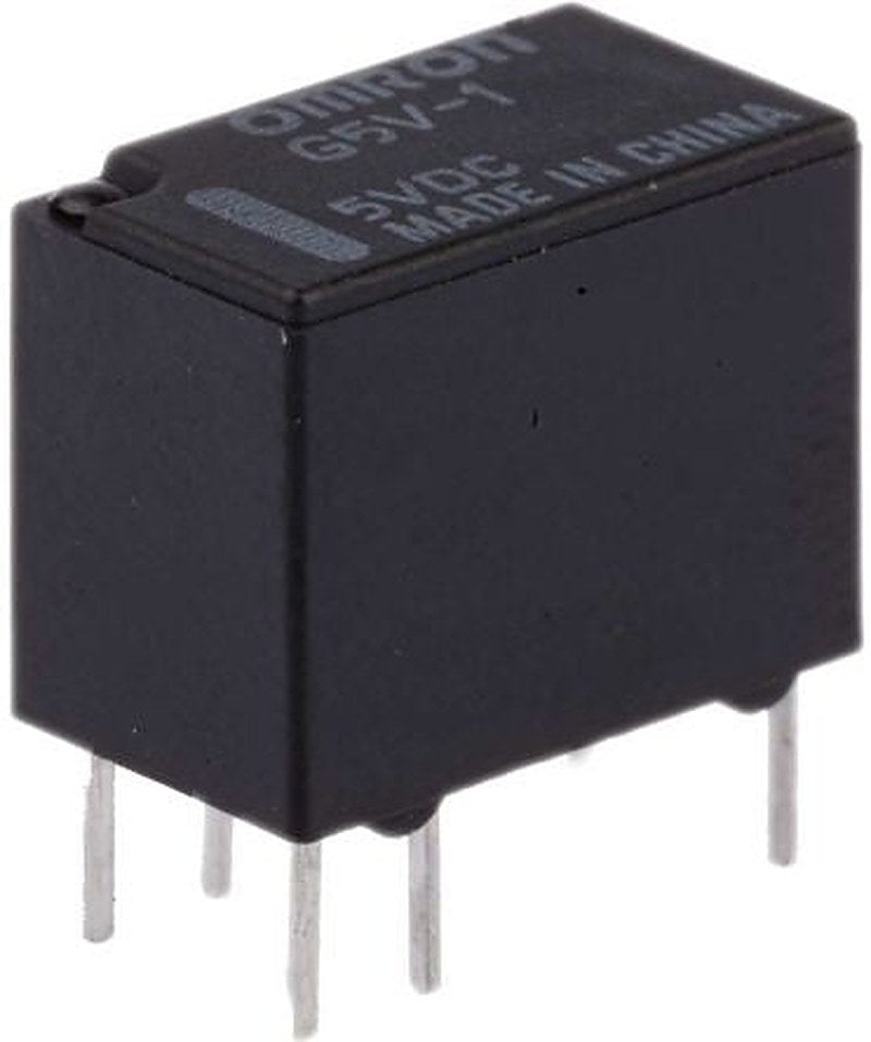 Omron PCB Signal Relay, 5V dc Coil, 2A, SPDT