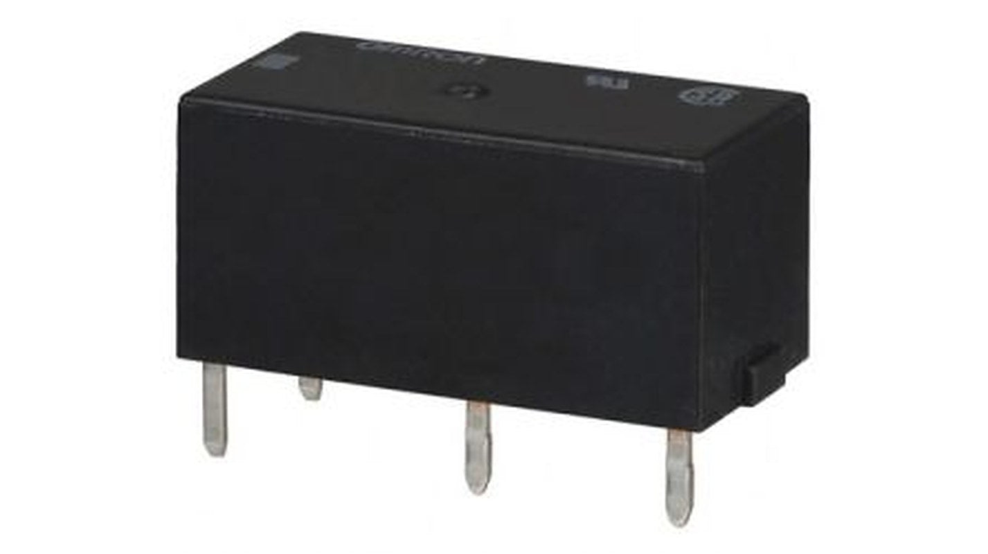 Omron PCB Non-Latching Relay, 24V dc Coil, 5A Switching Current, DPST