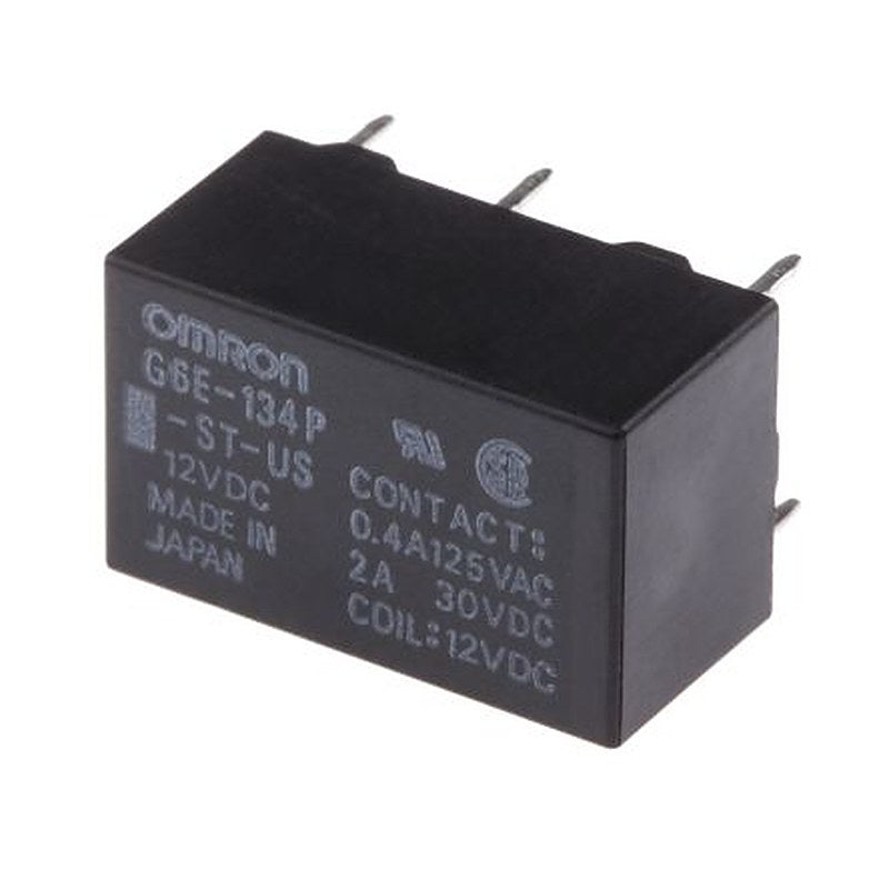 Omron PCB Power Relay, 12V dc Coil, 3A Switching Current, SPDT
