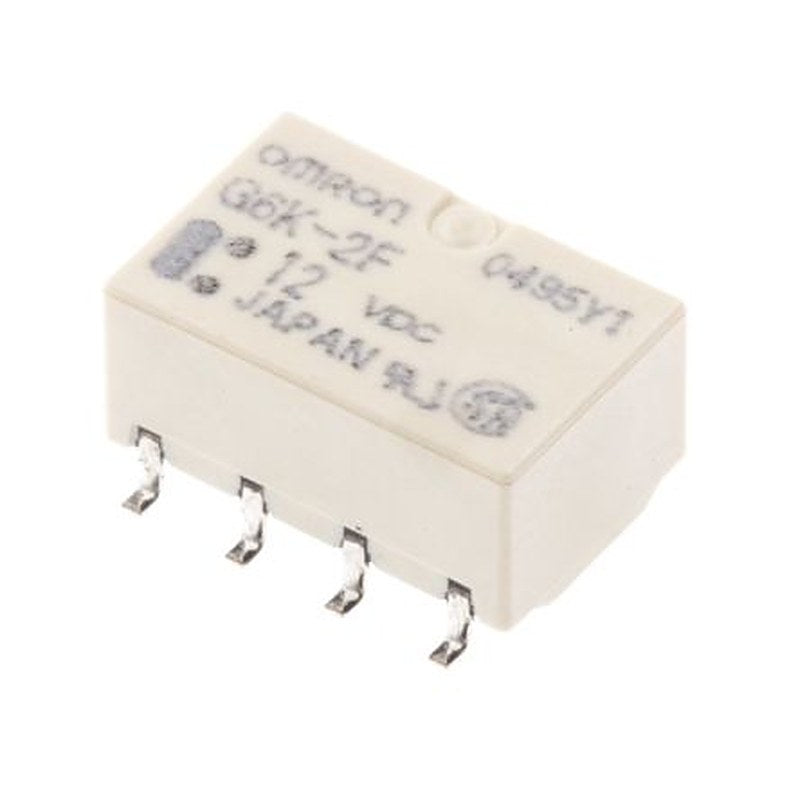 Omron Surface Signal Relay, 12V dc Coil, 1A, DPDT