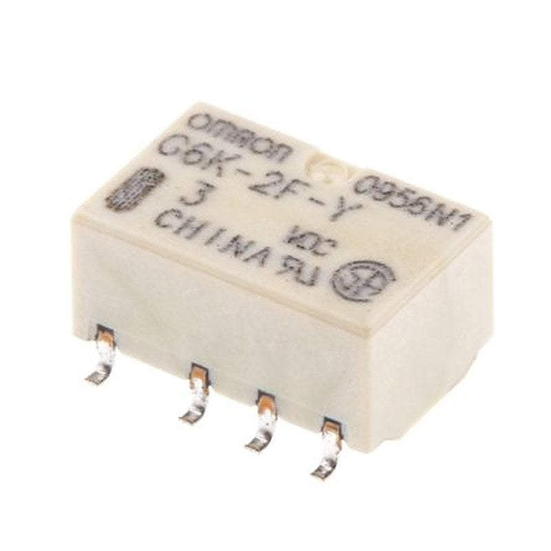Omron Surface Signal Relay, 3V dc Coil, 1A, DPDT